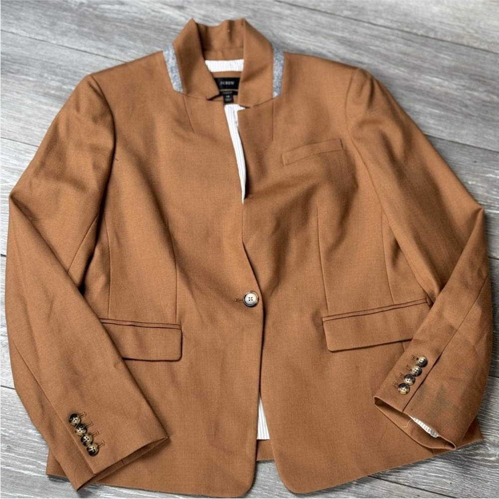 J.Crew Regent Coat in Camel – Sizes 2 Tall, - Picture 4 of 12